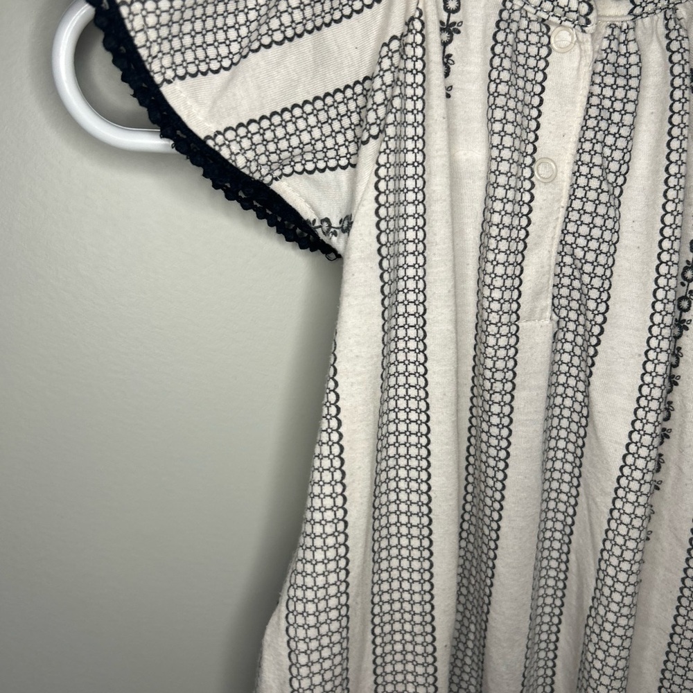 Jessica Simpson White and Black Kids Romper - Picture 6 of 9